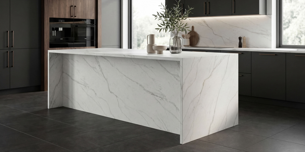 Calacatta Covelano Jumbo Quartz