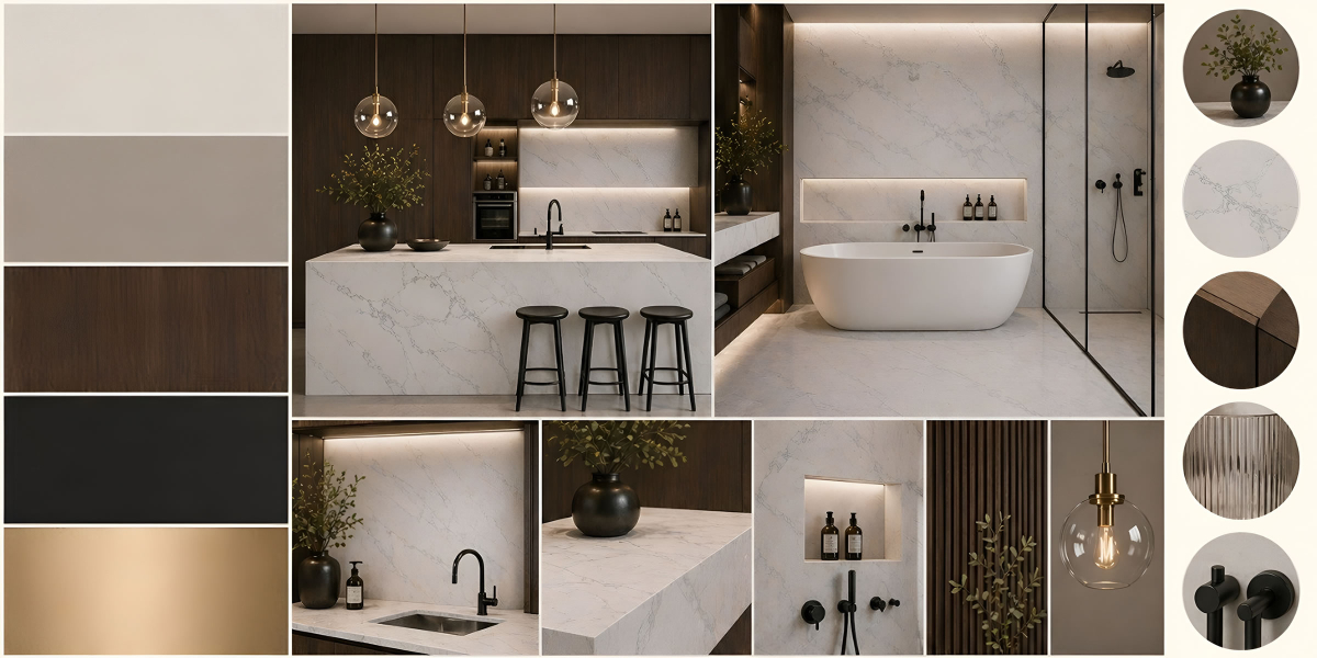 Calacatta Polaris Grey Ir Jumbo Quartz