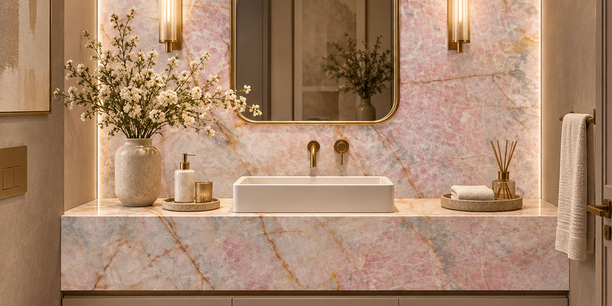 Cristallo Rose Quartzite