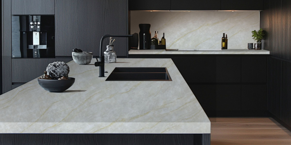Crystal Taj Printed Quartz