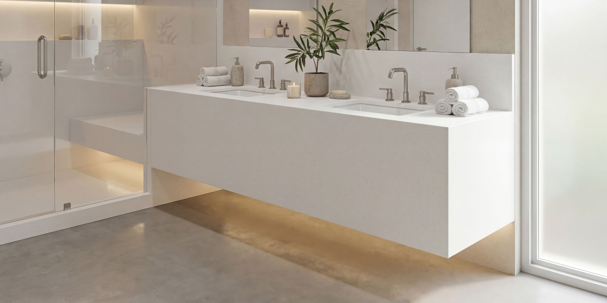 Pure White Jumbo Quartz