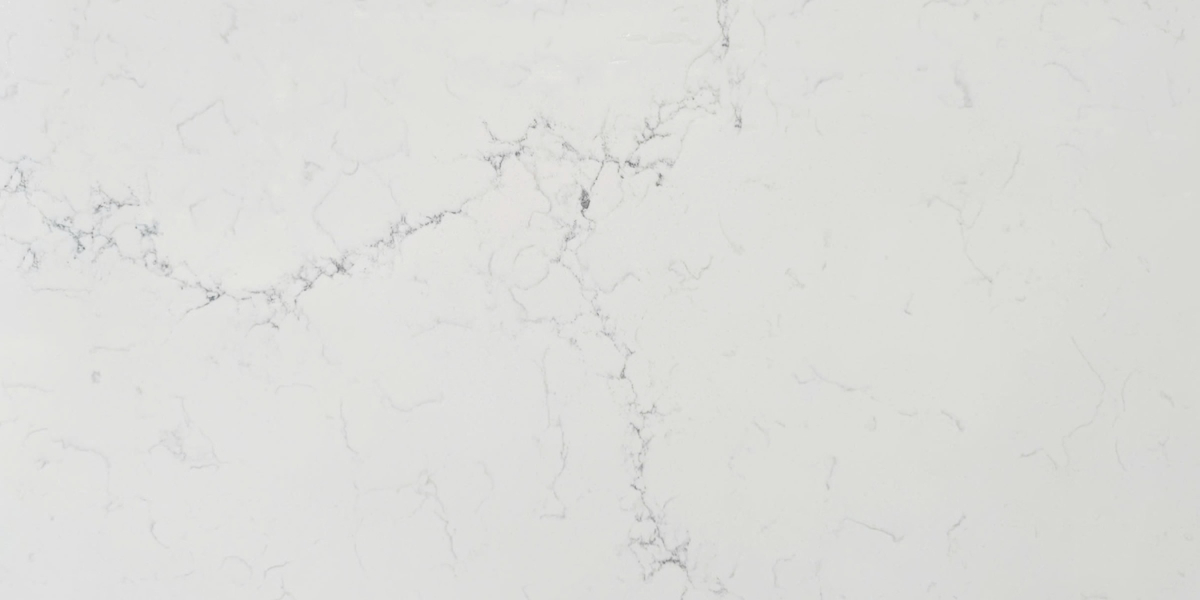 Calacatta Mysterio Blue IR Jumbo Quartz