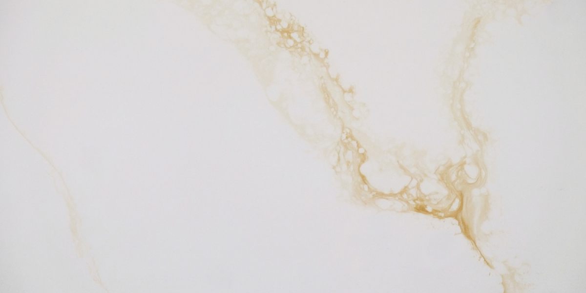 Calacatta Polaris Gold IR Jumbo Quartz