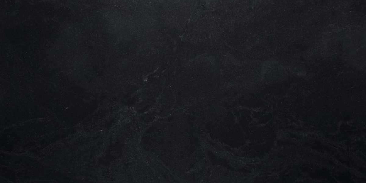 Black Mist - Leather/honed Granite