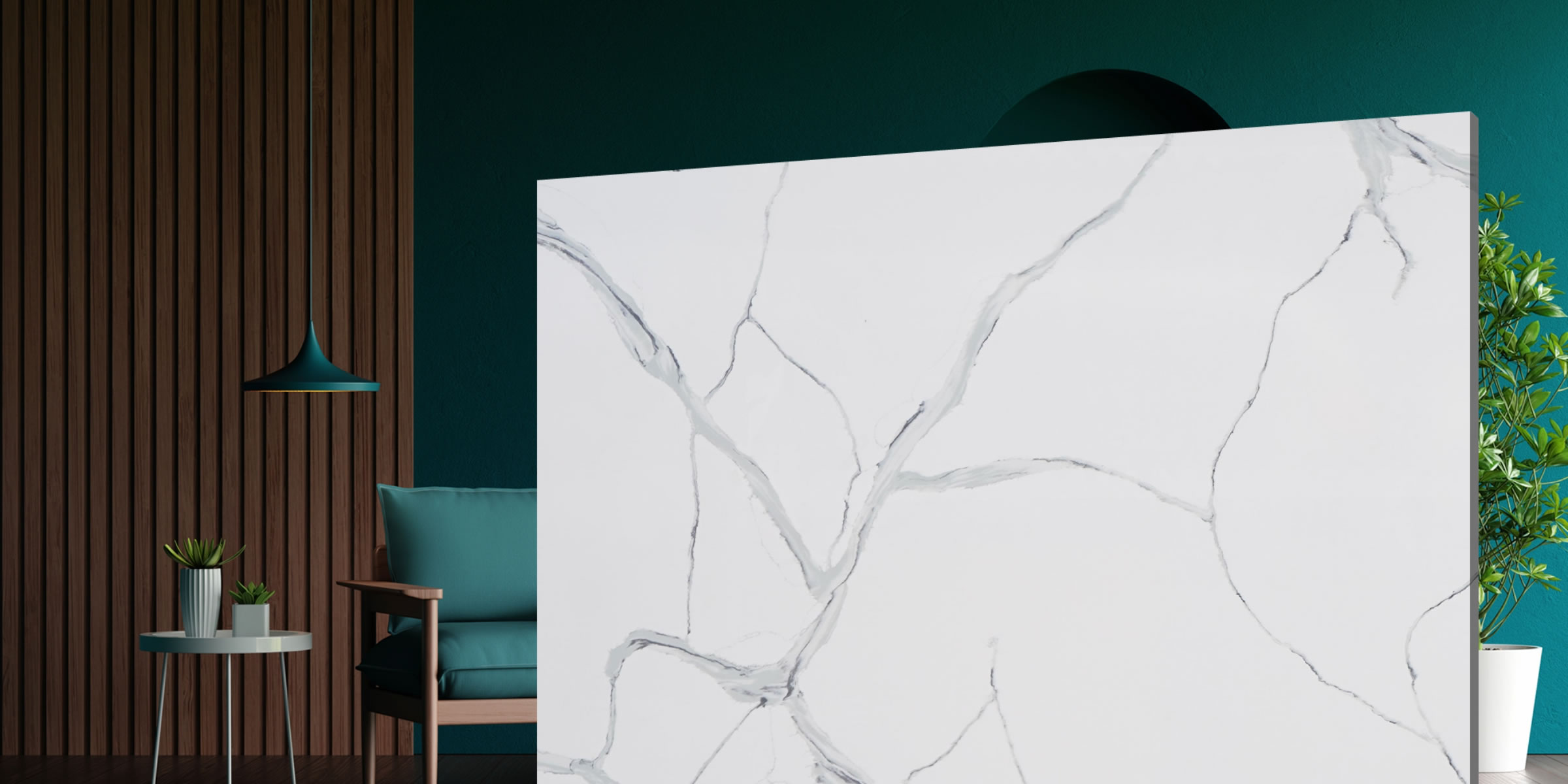 Calacatta Blue Quartz