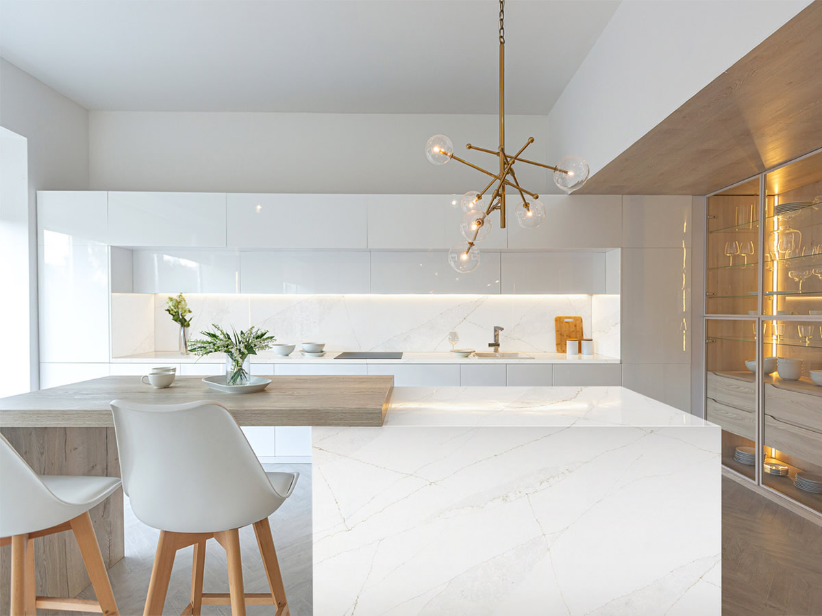 Calacatta Gold Vein Quartz