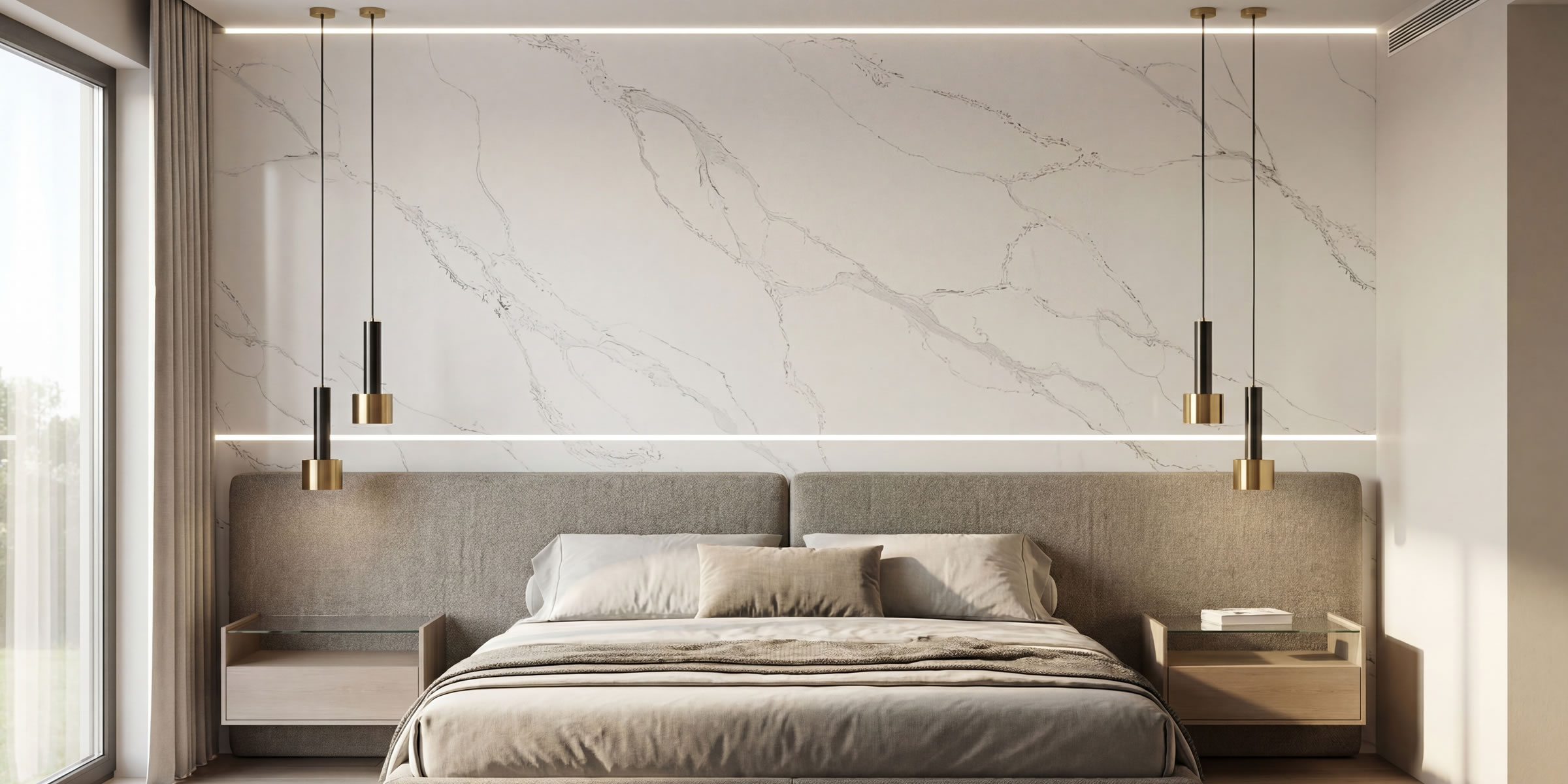 Calacatta Tuscany Jumbo Quartz