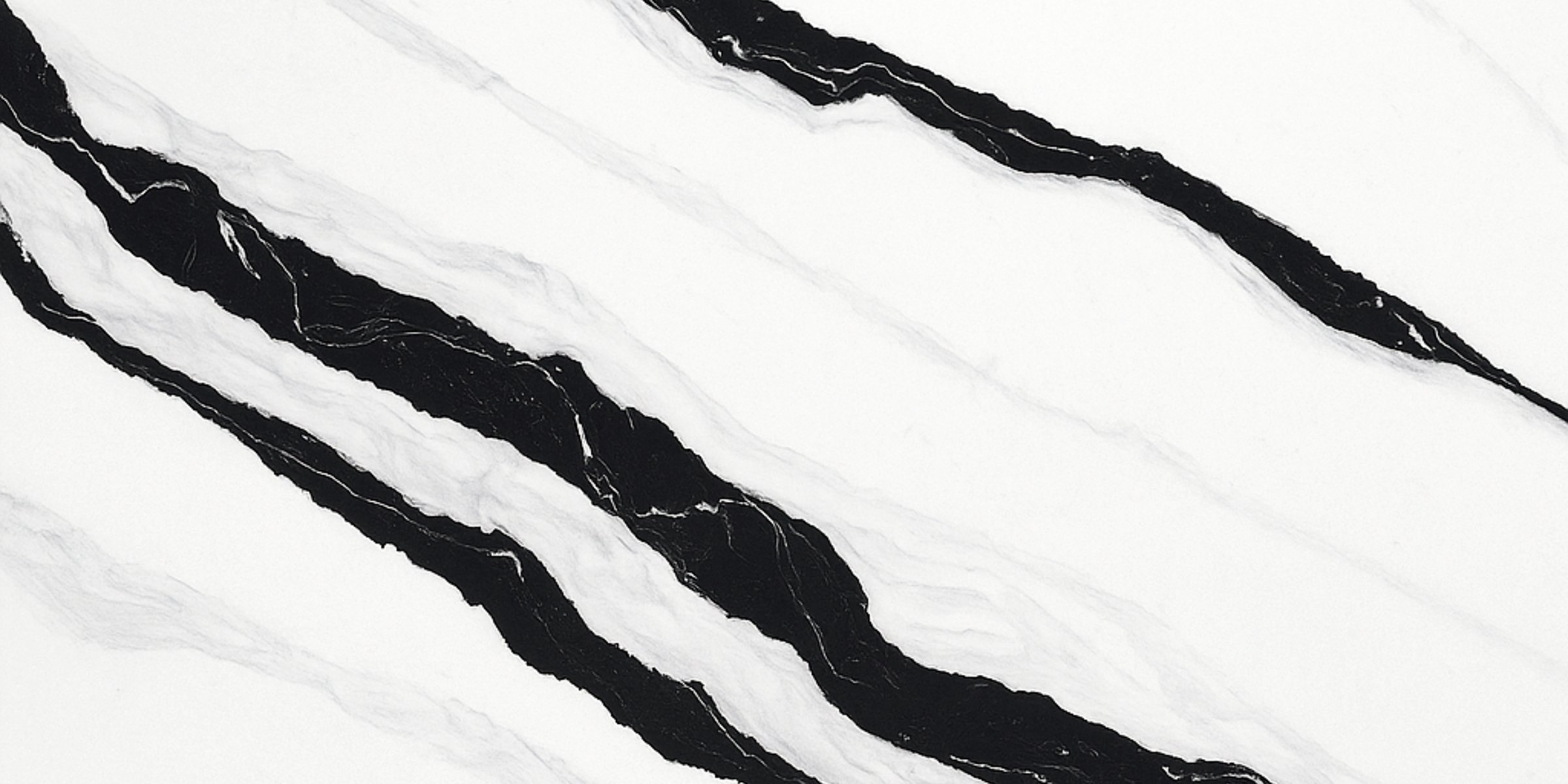 Panda White Jumbo Leather Finish Quartz