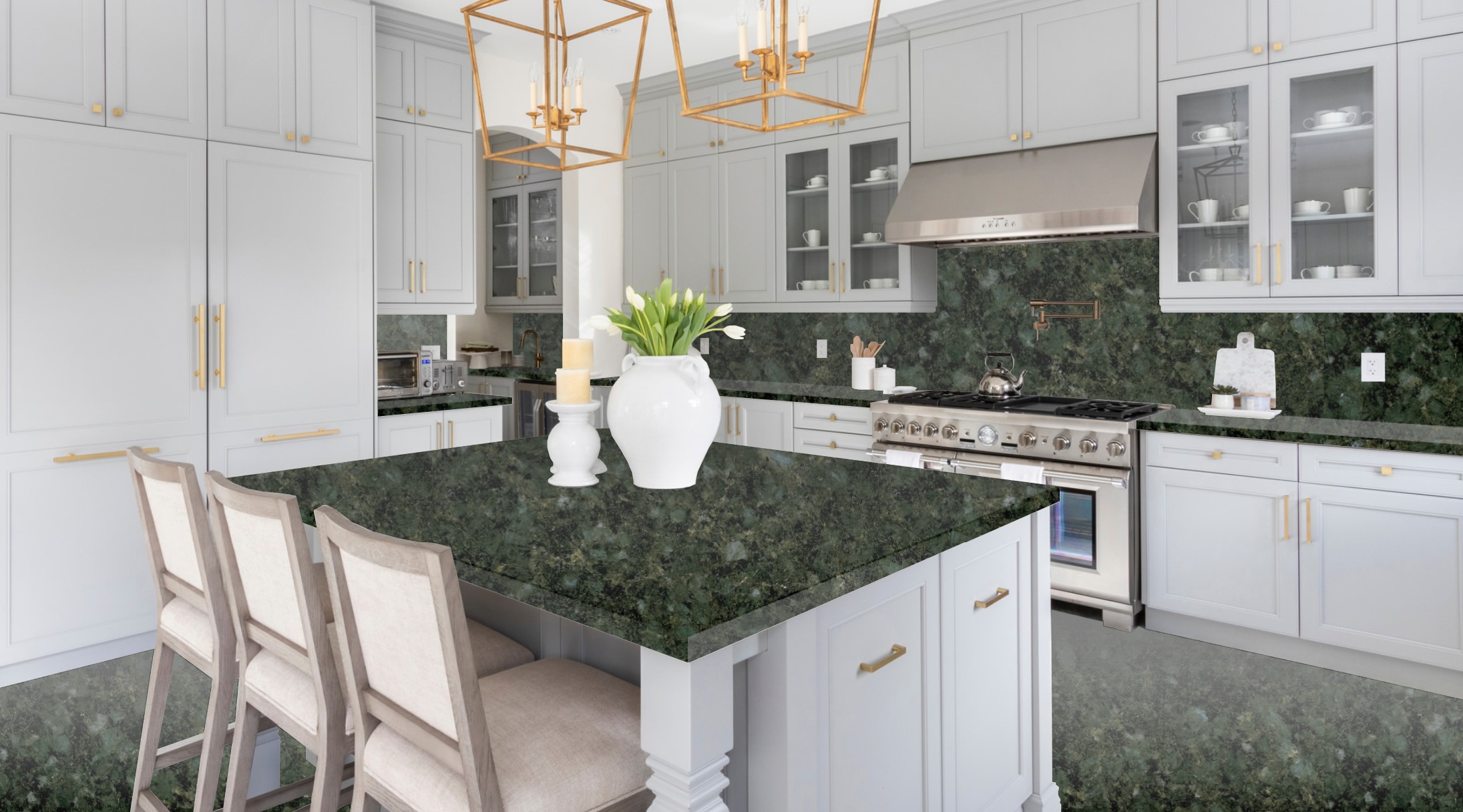 Ubatuba Green Granite