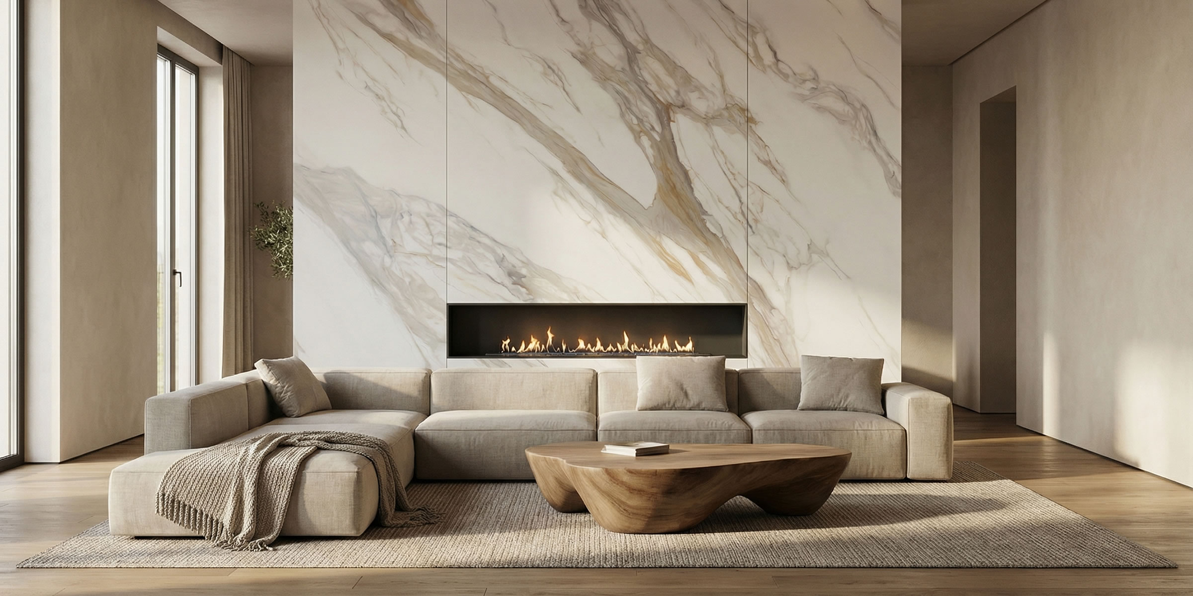 Kilimanjaro Printed Jumbo Quartz