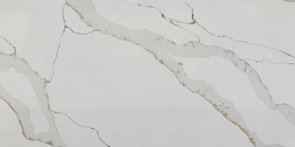 Calacatta Storm Gold Jumbo Quartz