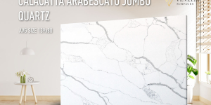 Calacatta Arabescato Jumbo Quartz