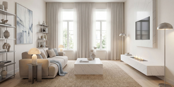 Calacatta Marseille Blue Quartz