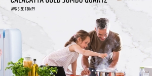 Calacatta Gold Jumbo Quartz