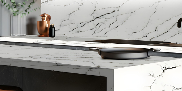 Calacatta spring quartz
