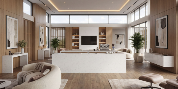 Tundra White Jumbo Quartz