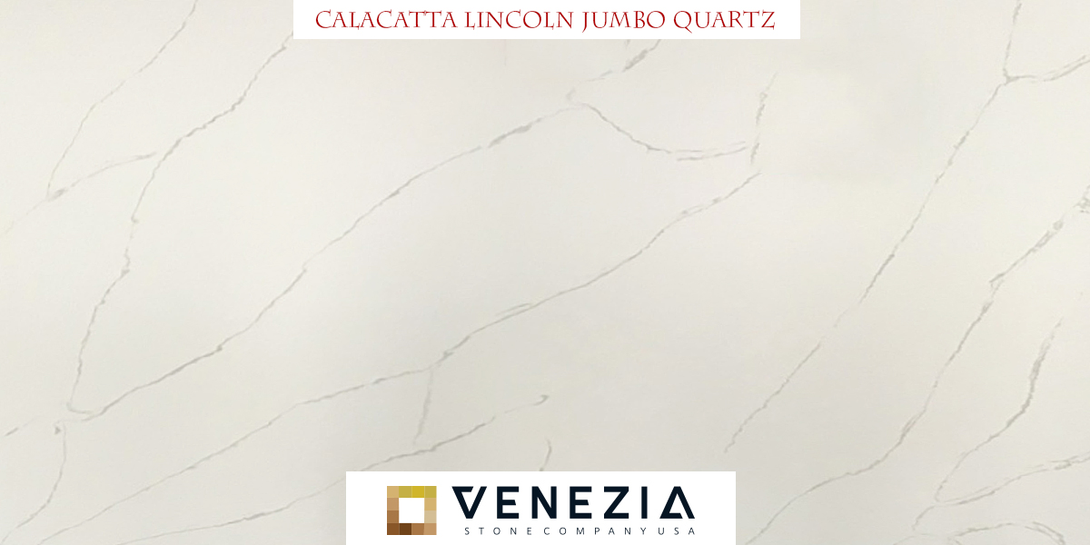 CALACATTA LINCOLN JUMBO QUARTZ, white countertops, quartz, kitchen island
