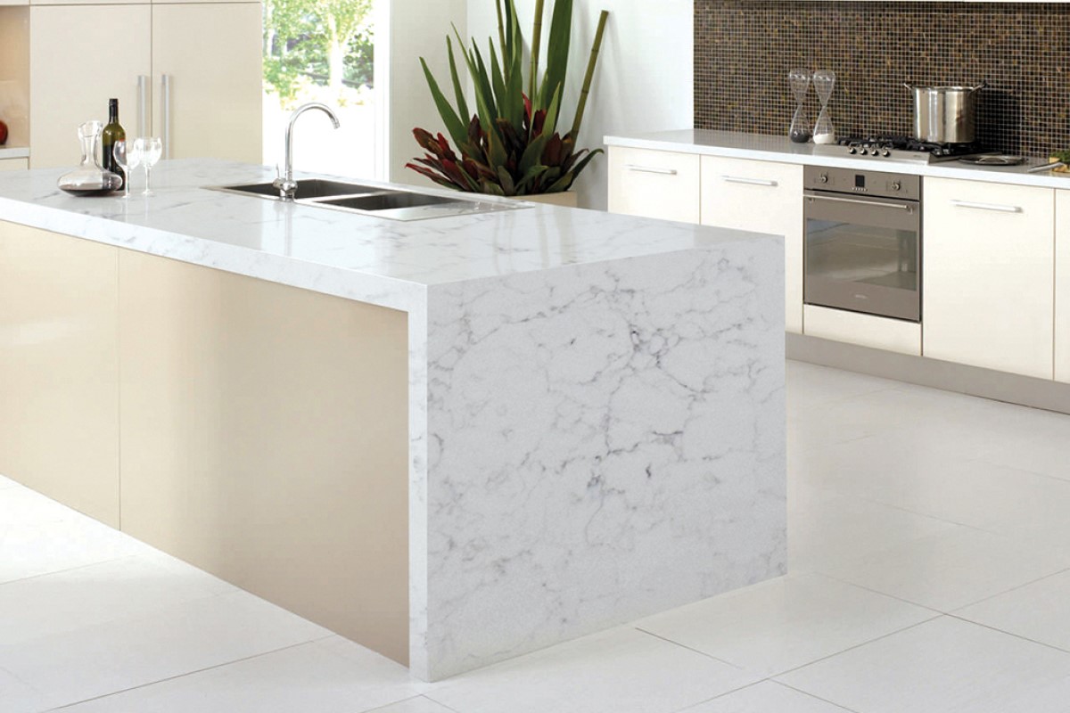 White Quartz Venezia Surfaces (Venezia Stone)