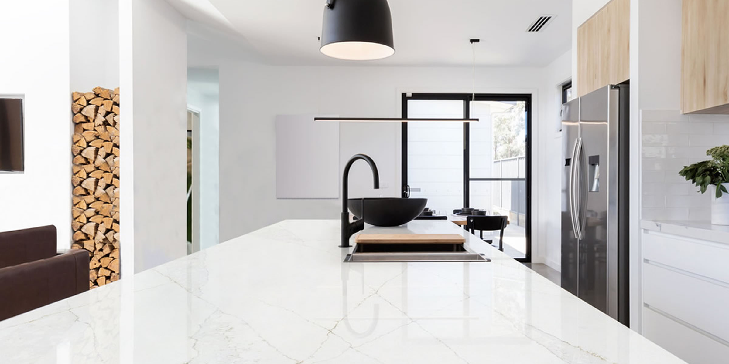 Waterfall Islands Continue Defining Luxury Kitchens