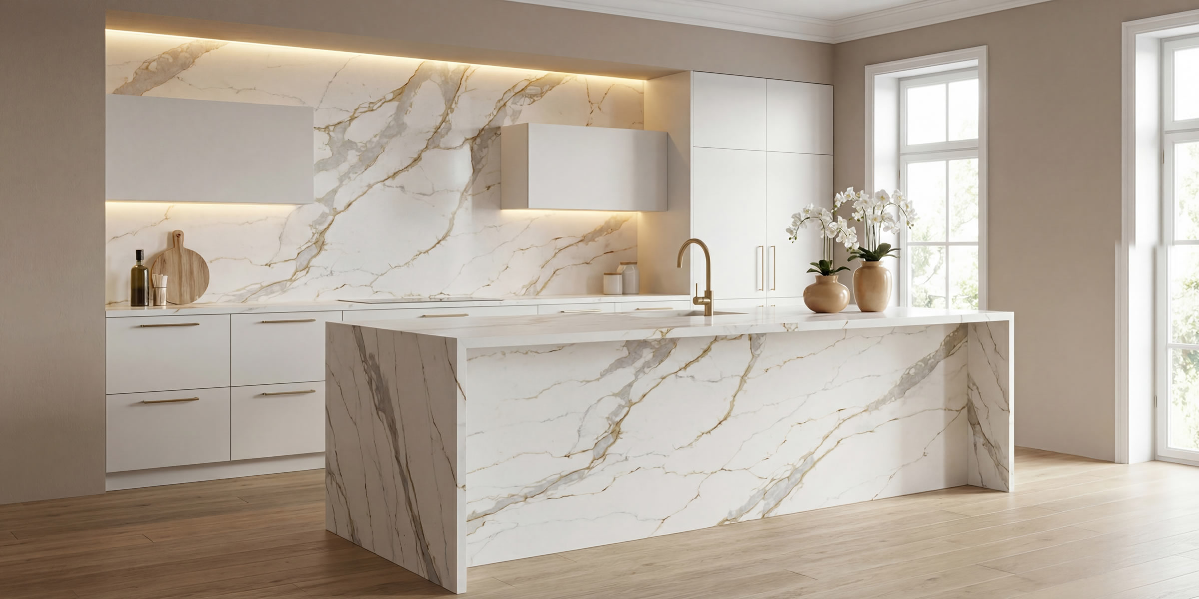 Beige Quartz Is Becoming a Major Luxury Trend