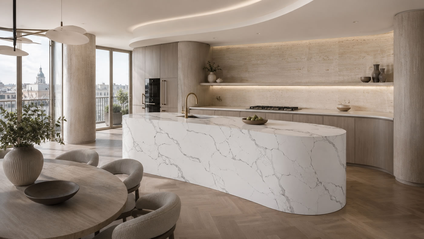 Luxury Kitchens Are Becoming More Architectural