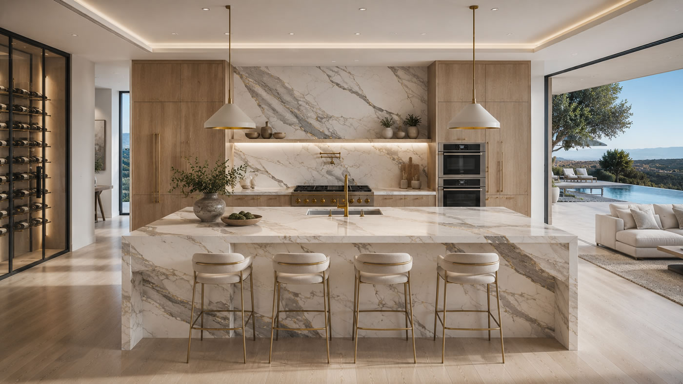 Quartz vs Marble in Boca Raton Homes