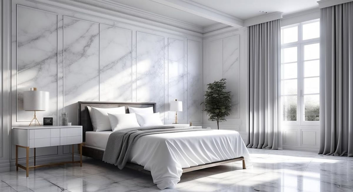 Introducing Quartz Elegance for Your Bedroom!