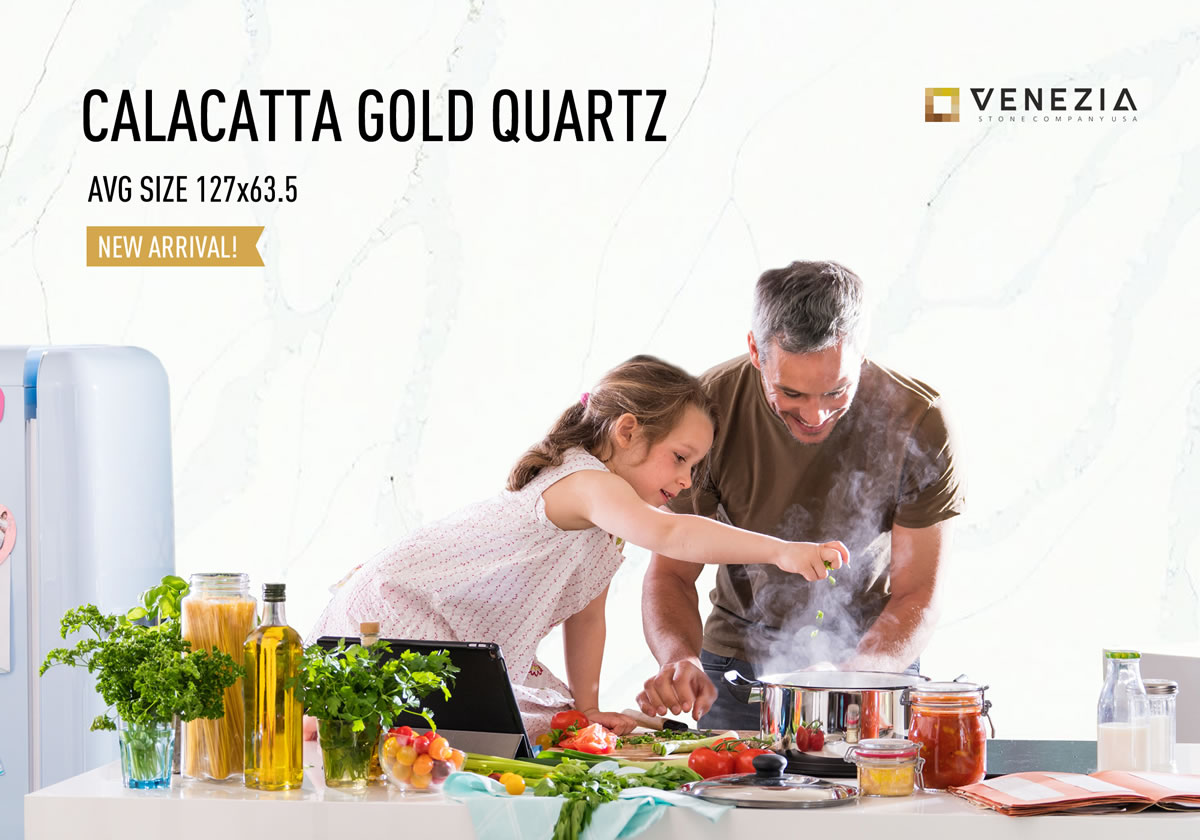 Calacatta Gold Quartz