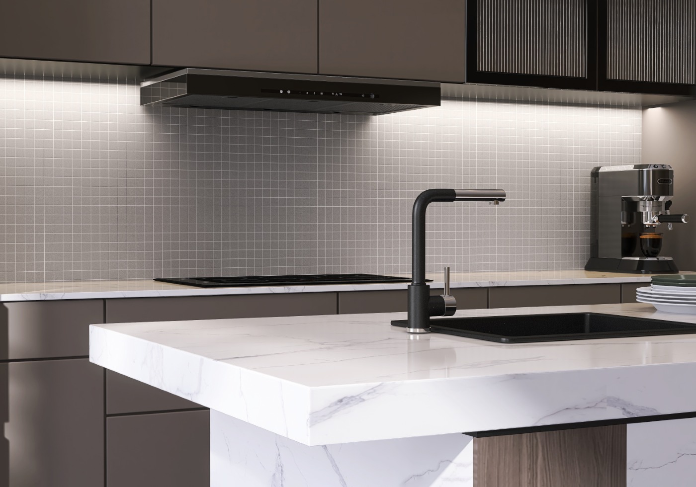 Minimalist Quartz Kitchens for 2026