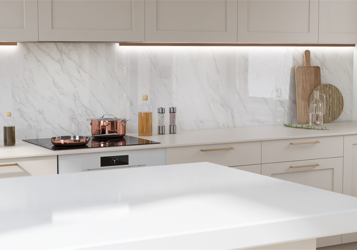 Neutral Greys & Silvers: Understated Luxury