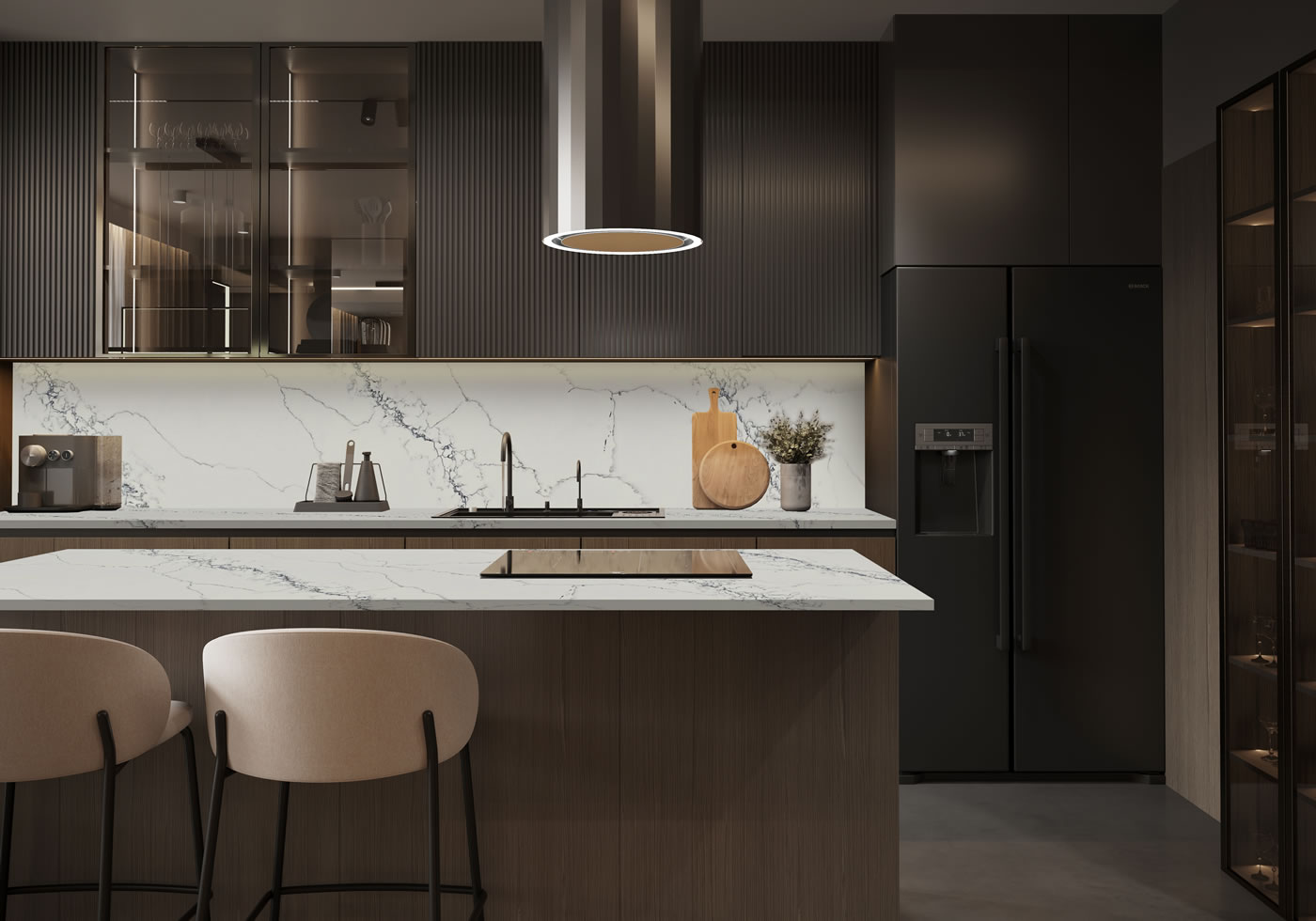 White Quartz Countertops: The Essence of Bright, Modern Living