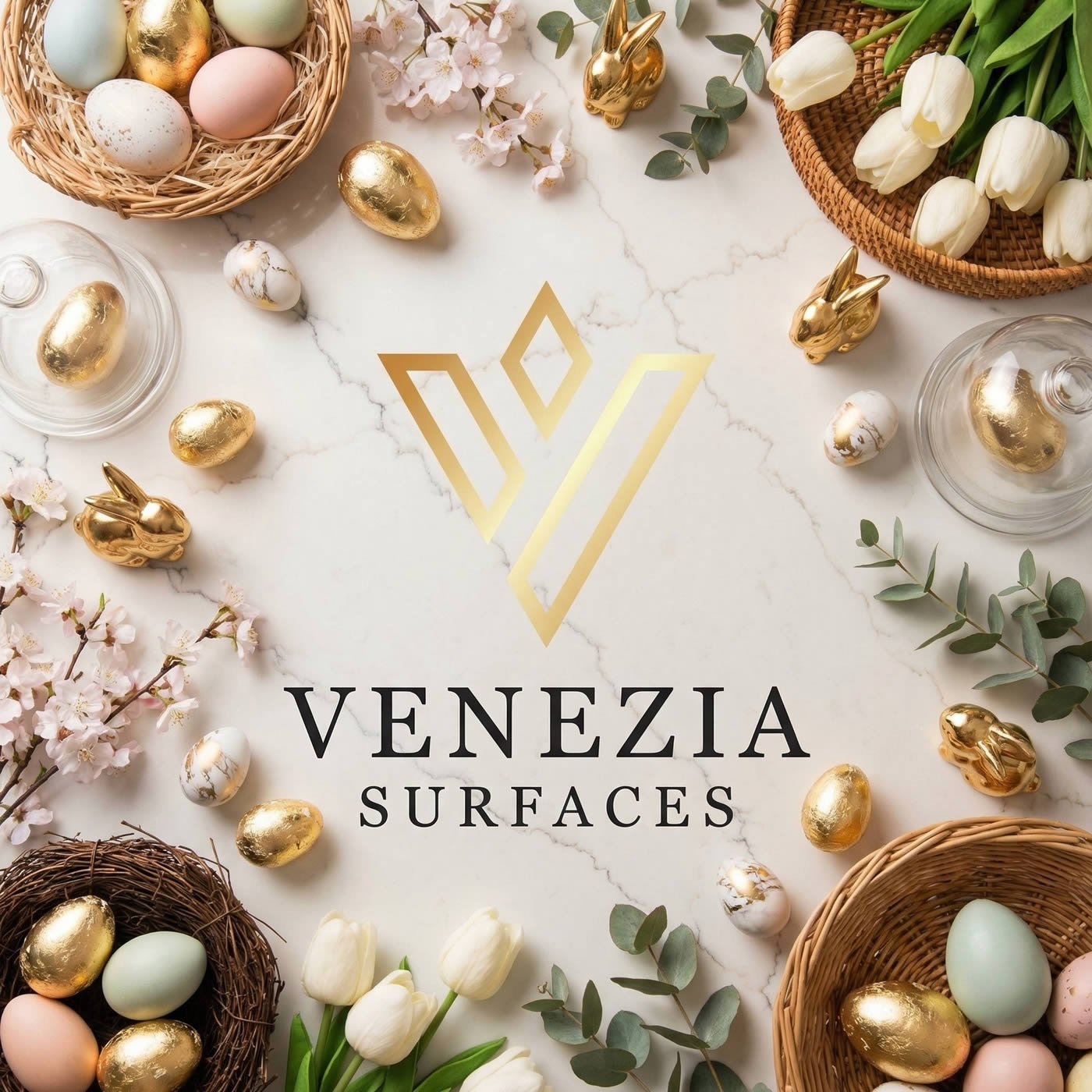 Happy Easter from Venezia Surfaces